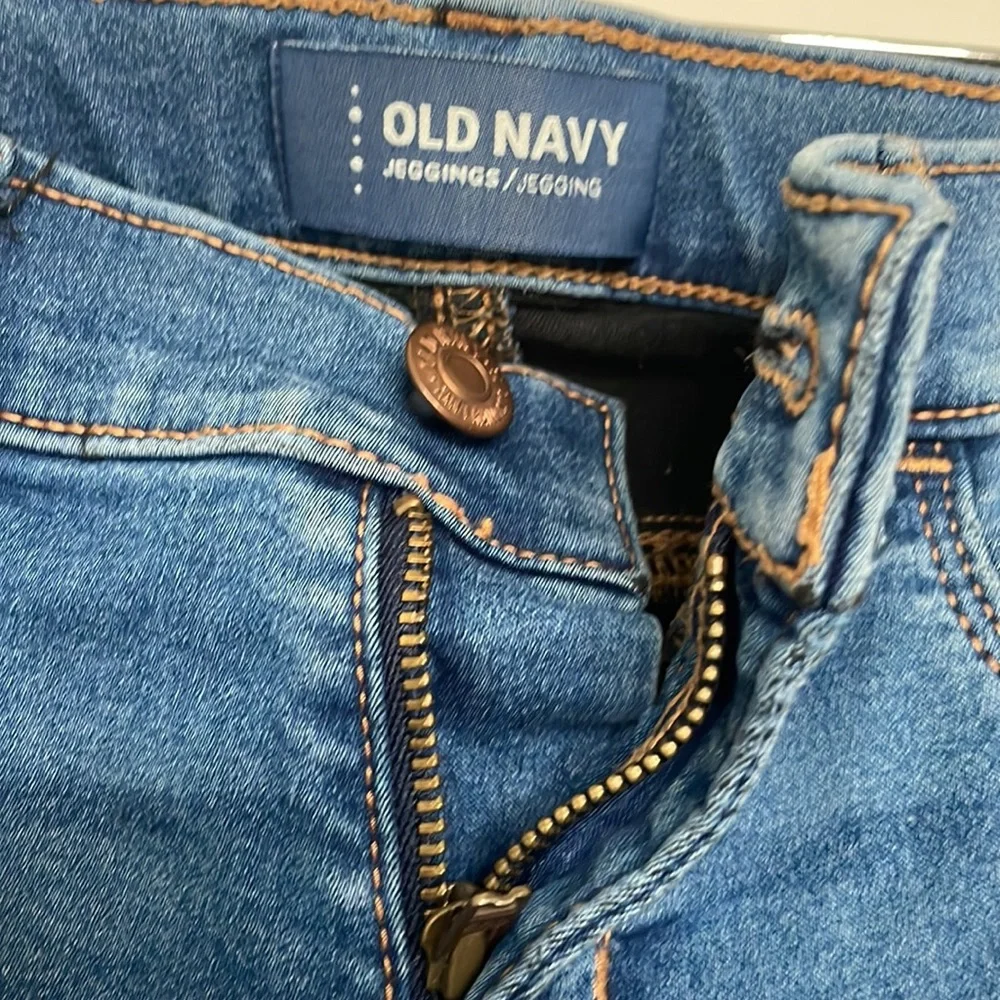 Old Navy Denim Jeggings Sz 14 Standard